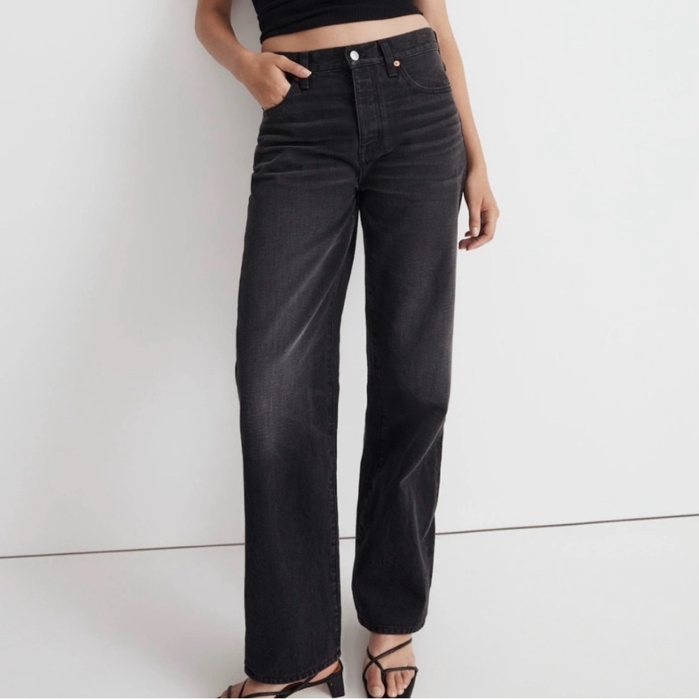NWOT Madewell // Low Slung Straight Leg